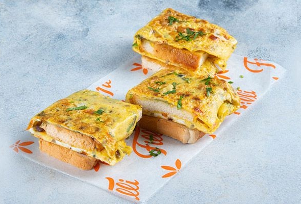 Bread Masala Omelette