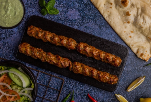 Mutton Seekh Kebab